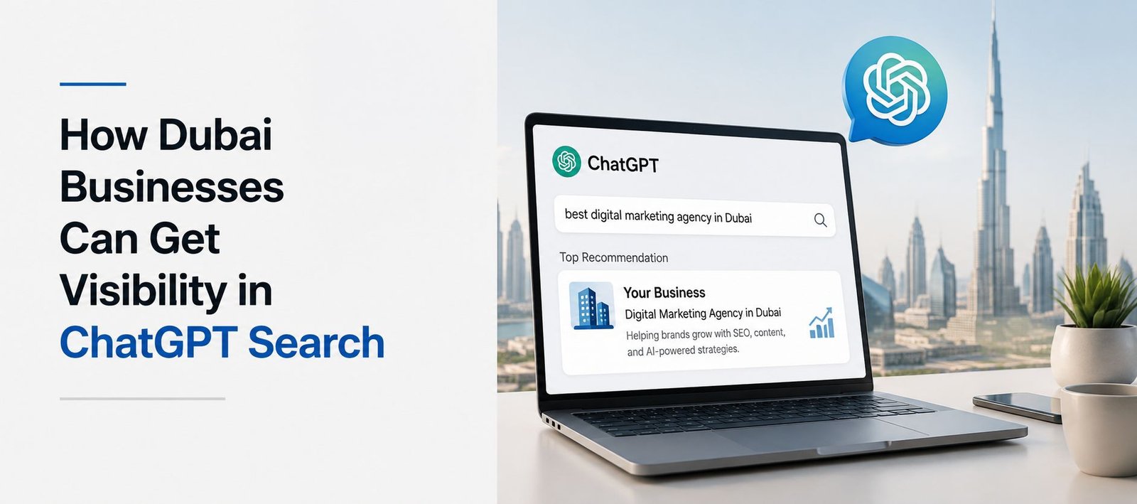 How Dubai Businesses Can Get Visibility in ChatGPT Search