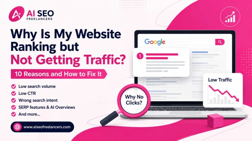 Website Ranking but Not Getting Traffic? 10 Reasons & Fixes