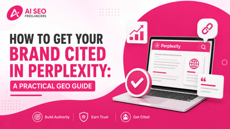 Get Cited in Perplexity AI GEO & AI SEO Guide 2026
