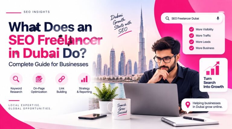 What Does an SEO Freelancer in Dubai Do? Complete Guide for Businesses